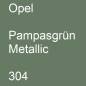 Preview: Opel, Pampasgrün Metallic, 304.